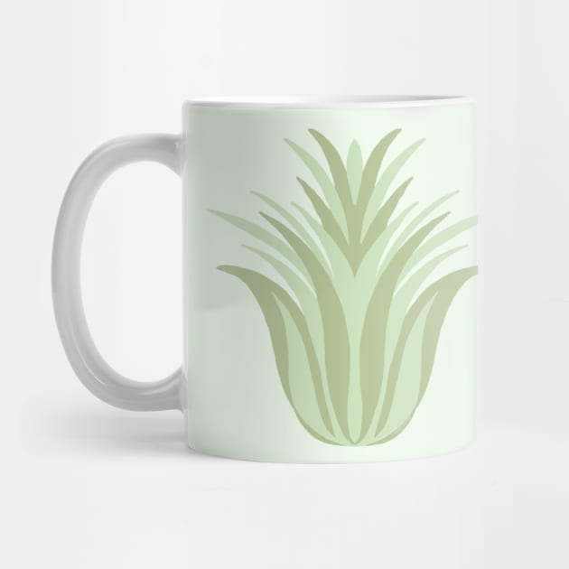 Air Plant Green Tones by Rosemarie Guieb Designs